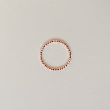 Load image into Gallery viewer, Rose gold stacking ring