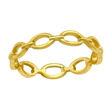 Load image into Gallery viewer, Chunky chain ring in gold
